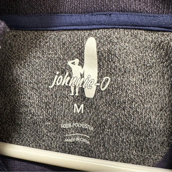 JOHNNIE-O REFLEX Jam Purple 1/4 Zip Long Sleeve Activewear Sweater Size Medium - Picture 5 of 8